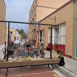 Cute alley storefront
