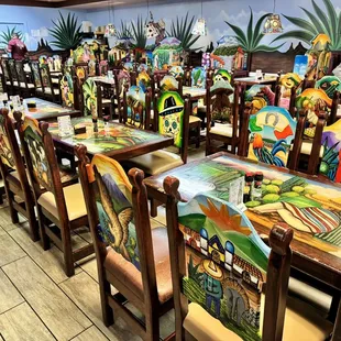 sushi and sashimi, interior