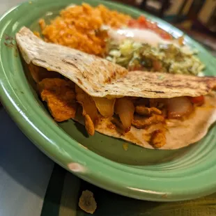 Fajita quesadilla
