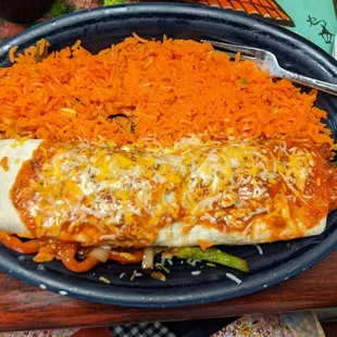 Burrito cancun
