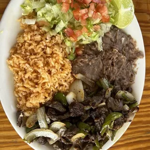 Fajita Plate steak