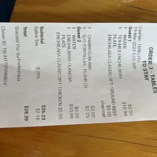 The bill