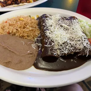 Mole Enchiladas