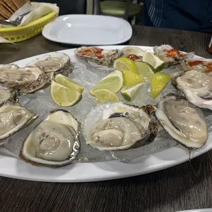 Even each oyster was fresh