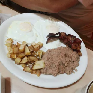 My friend's breakfast.