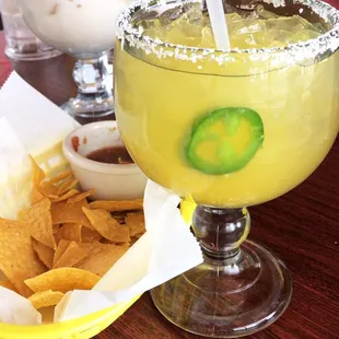 Mango jalapeño Margarita