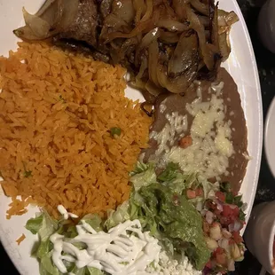 Carne Asada dish was huge and delicious!