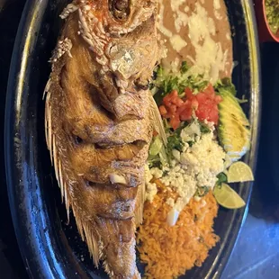 Whole fish made to perfection