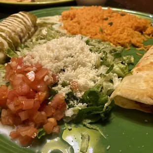 Everything was so delicious on this plate