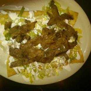 Quesadillas with beef