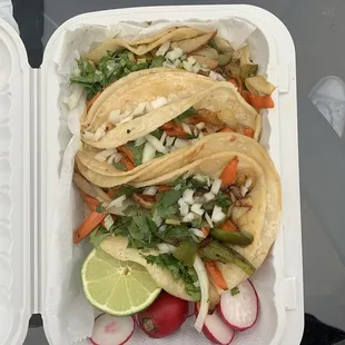 Vegetarian Tacos
