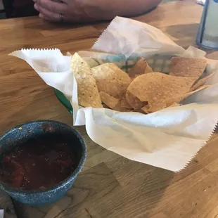 Complementary Chips &amp; Salsa