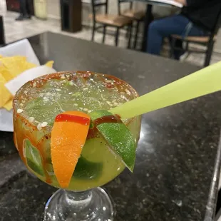 Jalapeno margarita