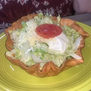 Beef Taco Salad... Very Good...
