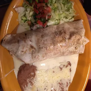 Chicken Fajita Burrito without rice