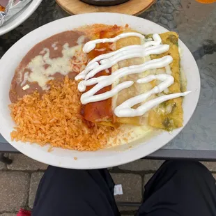 Enchiladas Mexicanas.