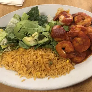 Camarones a la Diabla Especialidade