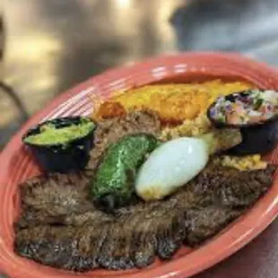 Carne asada plate !