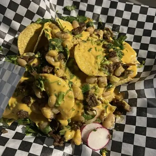 carne asada nachos