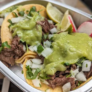 Asada, really looking forward to this but dry and no wood grilled flavor. Had to douse them in sauce.