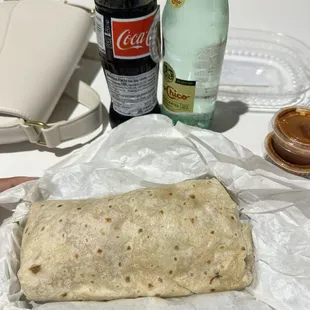 Carne asada burrito