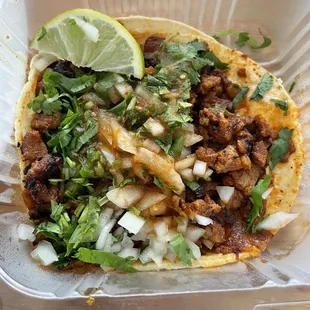 Al pastor taco