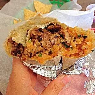 Carne Asada Burrito
