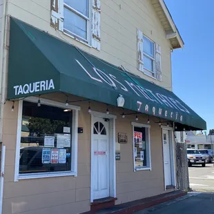 the front of a taqueria restaurant