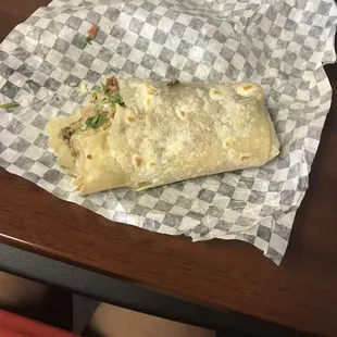 Carnitas burrito