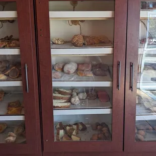 Display of breads