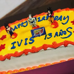 Dragon Ball Z Cake