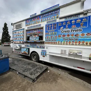 The weird curb/mud area where you order