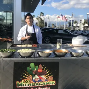 Catering for BMW of Riverside