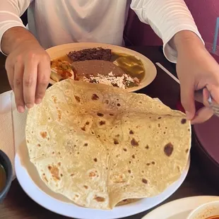 Texas Size Flour Tortilla