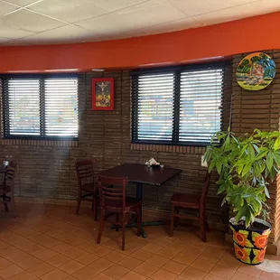 the interior of a restaurant