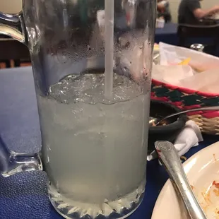 Huge pitcher or fresh lemonade