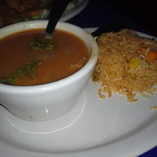 Charro beans and rice!!!