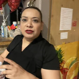 Rude employee, hangs up on you and says she does not have time for you.