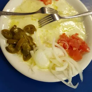 Queso Flamedo and Botana for four