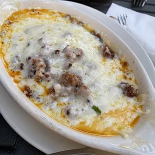 Queso Fundido with Chorizo