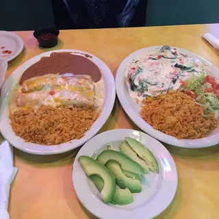 Sour Cream Enchiladas