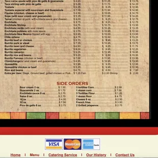 menu, sushi and sashimi