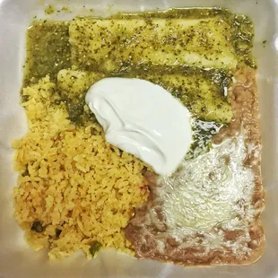 Enchiladas Verde
