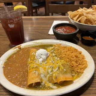 #13 Enchiladas Verdes