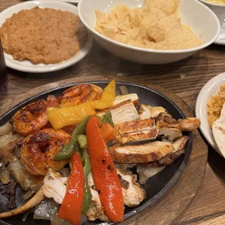 Chicken & Shrimp Fajitas