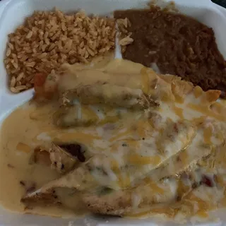 Fajita Enchiladas