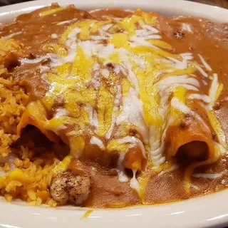 Enchiladas de Camaron