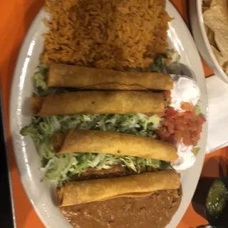 Chicken Flautas