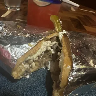 torta ( the cheese- ew)