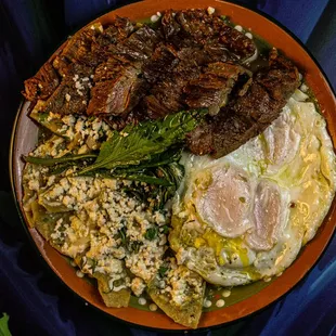 a plate of food